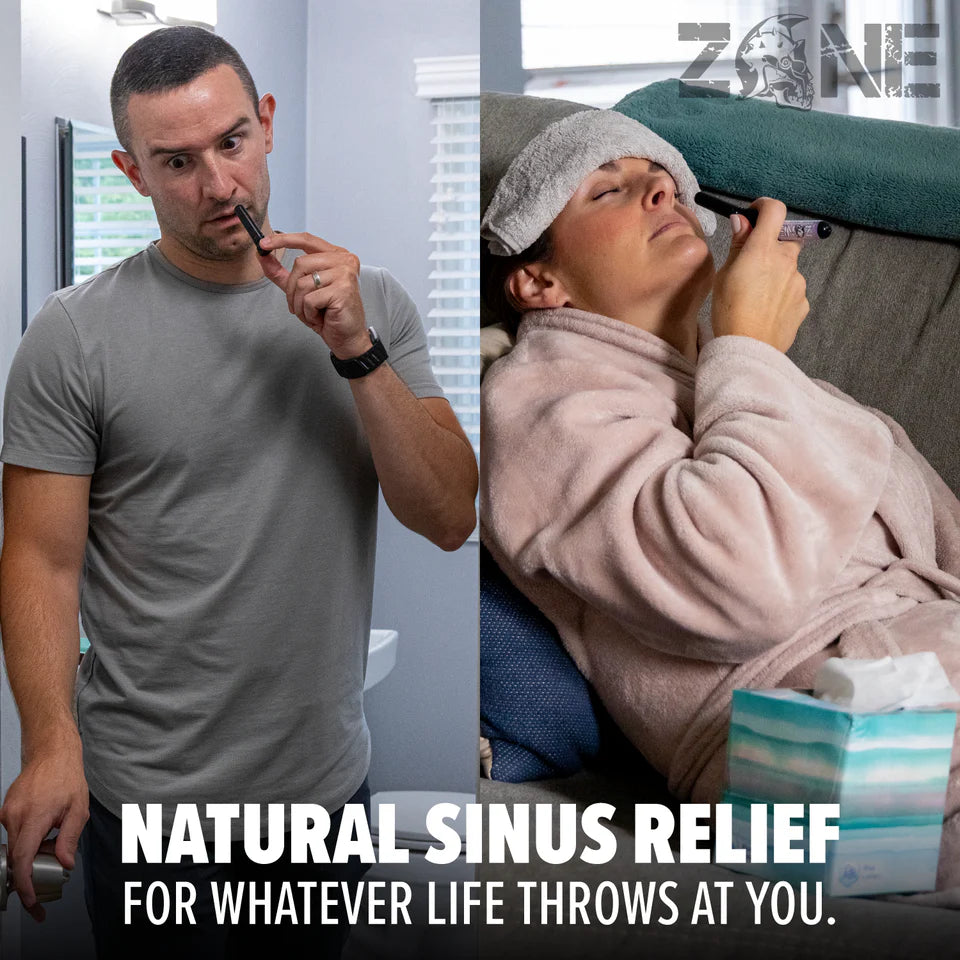 Peppermint Essential Oil Nasal Inhaler – Sinus Relief, Energy & Focus
