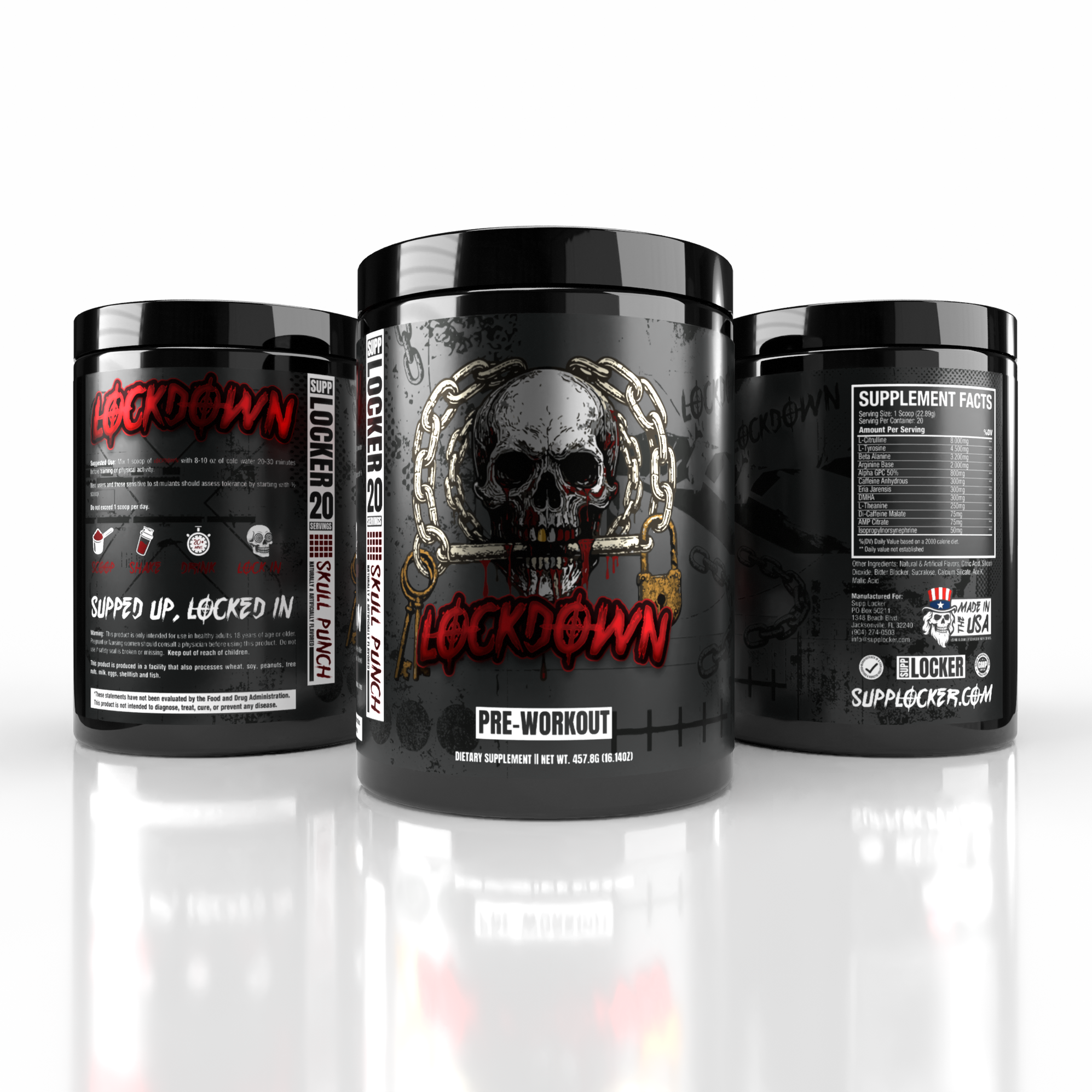 Lockdown Pre- Workout