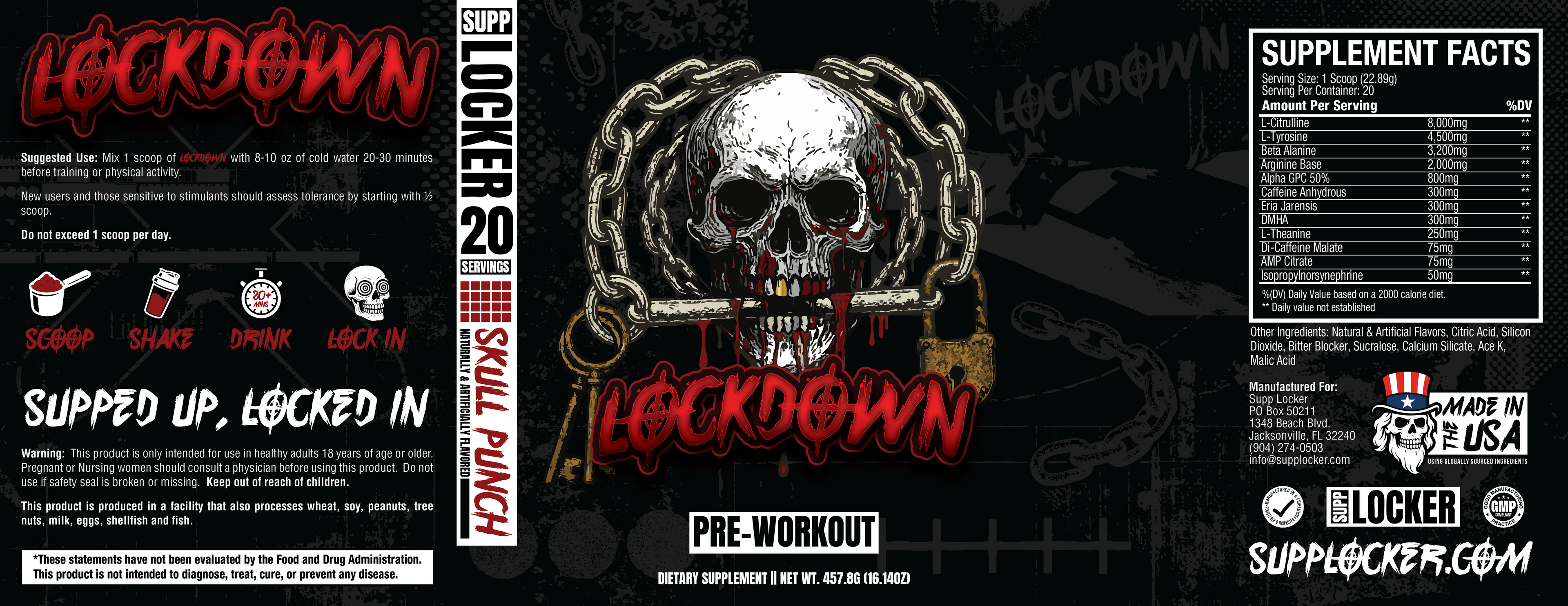 Lockdown Pre- Workout