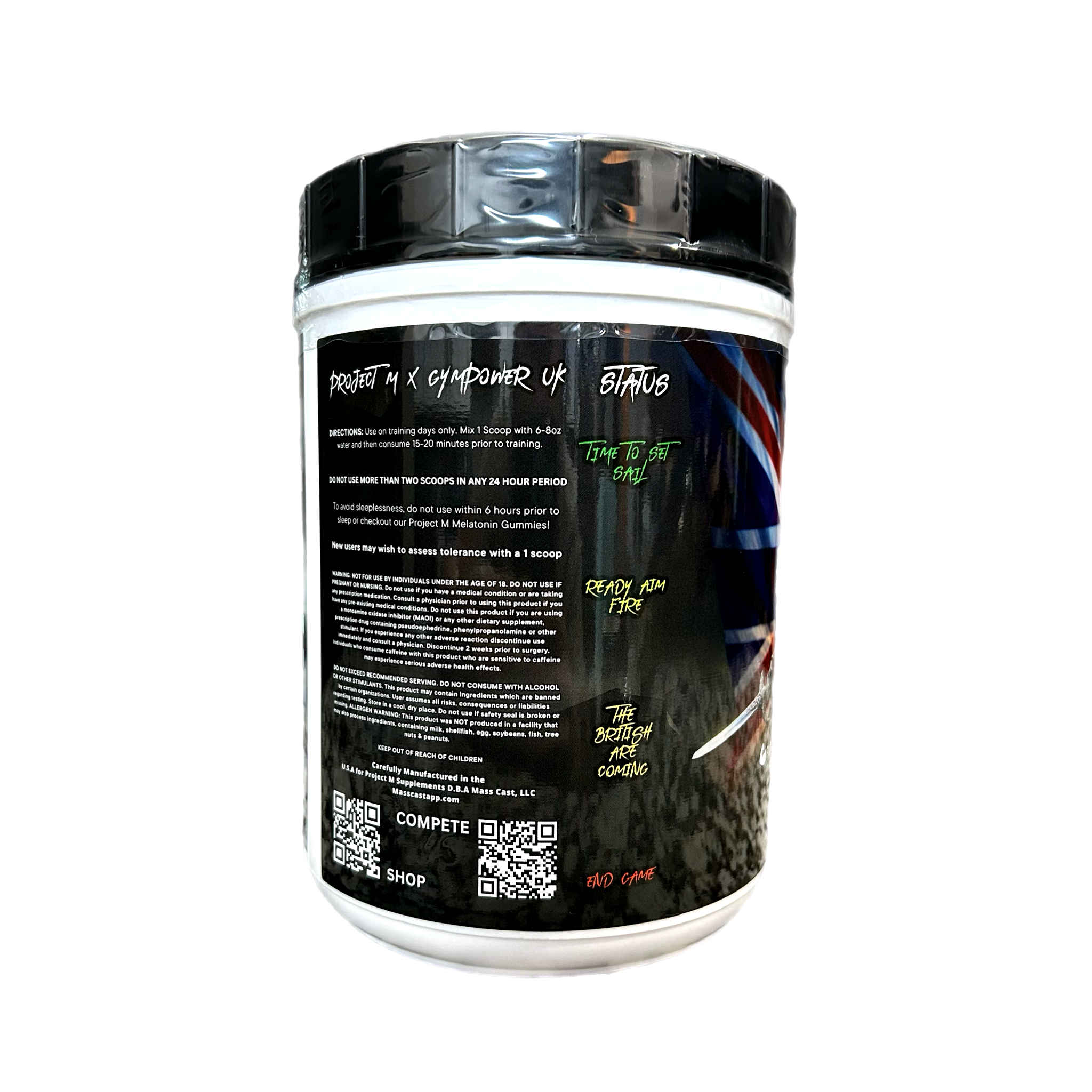 Mindfu*k v2 Pre-Workout 60/30 Servings